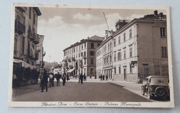 Mondovi-Breo - Corso Statuto - Palazzo Municipale