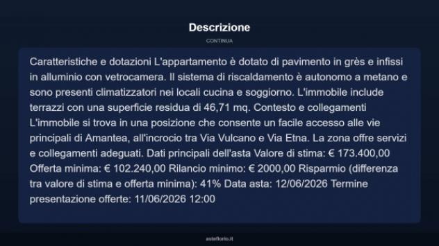 Immobile in asta di 218 m² con più di 5 locali in vendita a Amantea - Foto 11