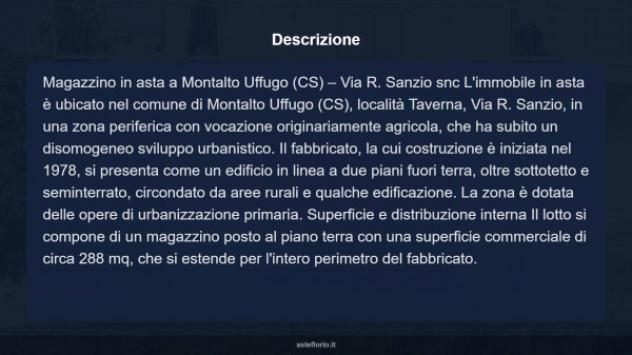 Immobile in asta di 288 m² in vendita a Montalto Uffugo - Foto 3