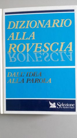 DIZIONARIO ALLA ROVESCIA-SELEZIONE DEADER'S DIGEST-1992-
