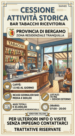 Bar tabacchi ricevitoria - BAR485