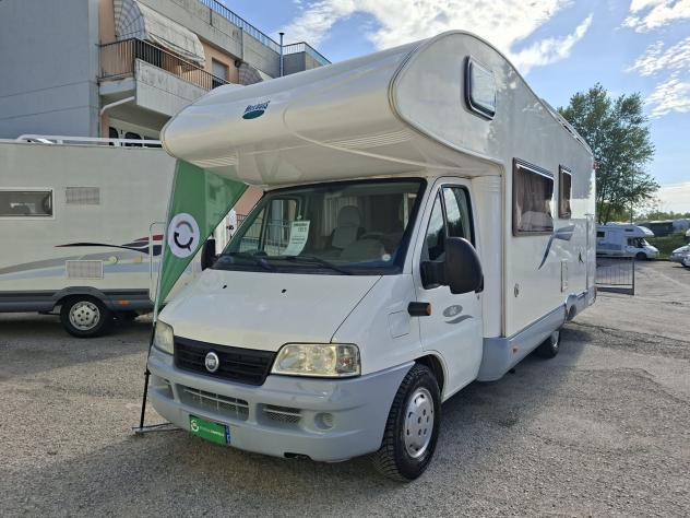 CAMPER MCLOIUS DUCATO MANSARDATO 7 POSTI DOPPIA DINETTE CLIMATIZZATORE LETTI CASTELLO FOTOVOLTAICO CAMPEGGIO USATI GENERALI 1815 - Foto 2