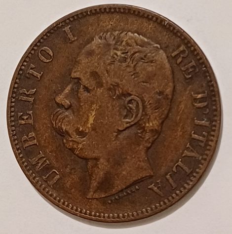 REGNO D'ITALIA, UMBERTO I°, 10 CENTESIMI 1893. - Foto 2