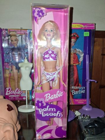 Barbie Palm Beach Anno 2001 Bionda mai rimossa dalla Scatola