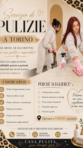 Servizio di Pulizie Case, Uffici e Studi | Torino e Provincia