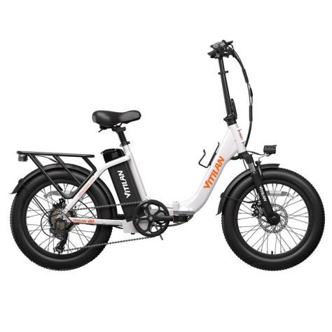 FAT BIKE PIEGHEVOLE VITILAN U3 750W 48V NUOVO - Foto 3
