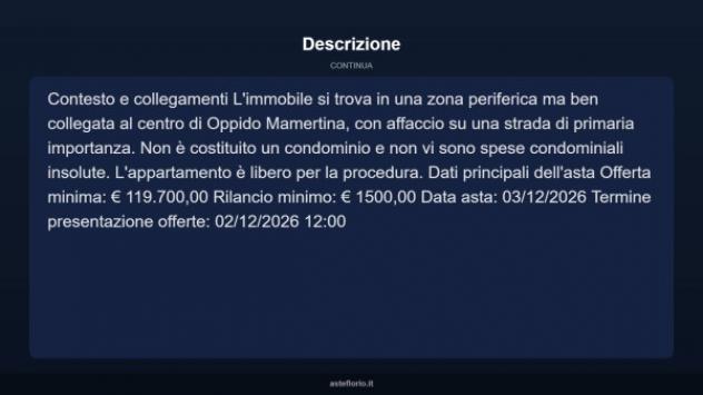Immobile in asta di 235 m² in vendita a Oppido Mamertina - Foto 12