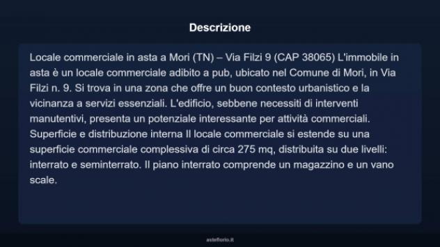 Immobile in asta di 275 m² in vendita a Mori - Foto 7