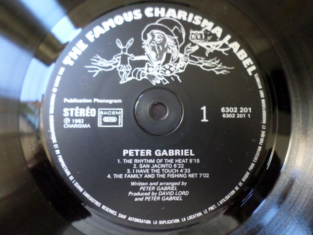 PETER GABRIEL (Genesis) Peter Gabriel IV (4) LP / 33 giri 1982 Charisma - Foto 3