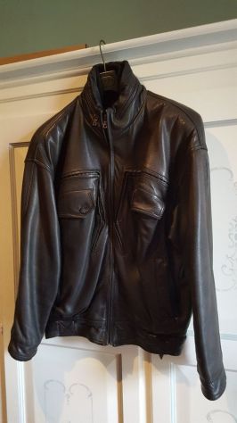 Ruffo - Giubbotto in Pelle Nero tg. 50 - Foto 2