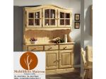 Mobili Rustici Country Aosta Prezzi Fabbrica : Credenza Curva 3 Ante cod 004