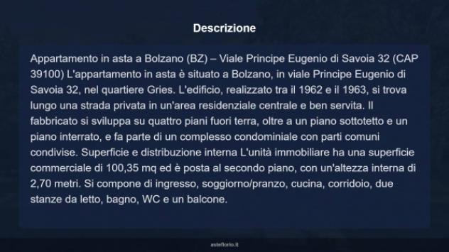 Immobile in asta di 100 m² in vendita a Bolzano - Foto 10