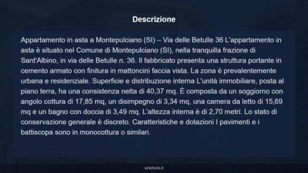 Immobile in asta di 40 m² in vendita a Montepulciano - Foto 13