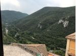 Narni centro storico. Meravigliosa vista sulle colline del Nera