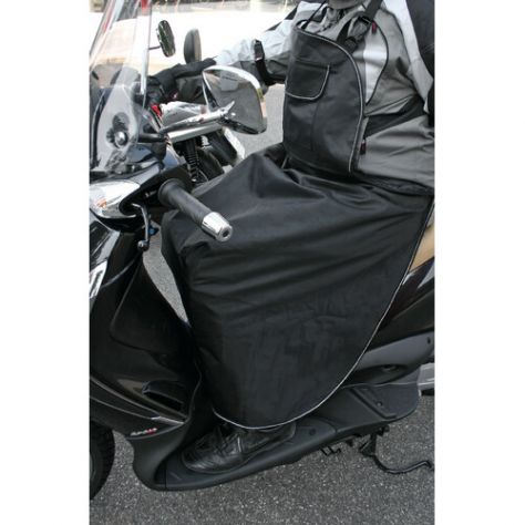 Termoscudo coprigambe per scooter Aprilia Gilera Honda Biondi Lampa - Foto 4
