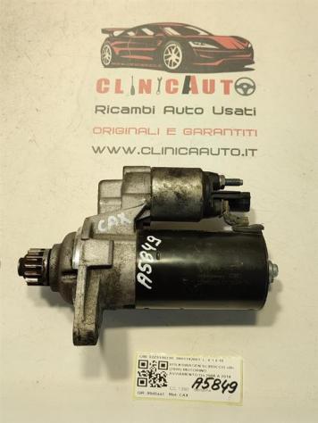 MOTORINO D' AVVIAMENTO VOLKSWAGEN Scirocco Serie (137) 02Z911023R 0001142003 CAX benzina 1390 (0814)