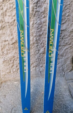 Fischer SL Europa Double Crown sci da fondo, cm. 195 usati - Foto 6
