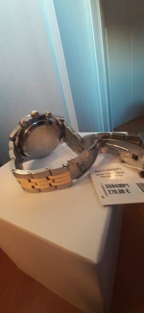 SEIKO ORIGINALE JAPAN CRONOGRAFO AL QUARZO WATER RESISTENTE 10 BAR - Foto 4