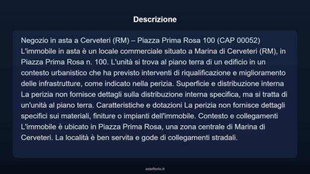 Immobile in asta di 29 m² in vendita a Cerveteri - Foto 4