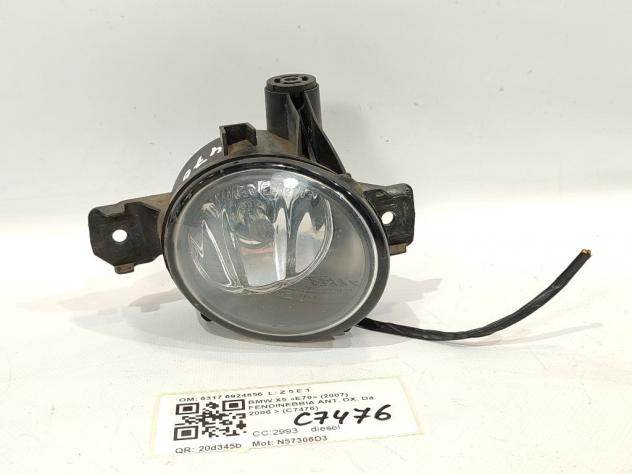 FENDINEBBIA ANTERIORE DX BMW X5 Serie (E70) 6317 6924656 N57306D3 (0613)
