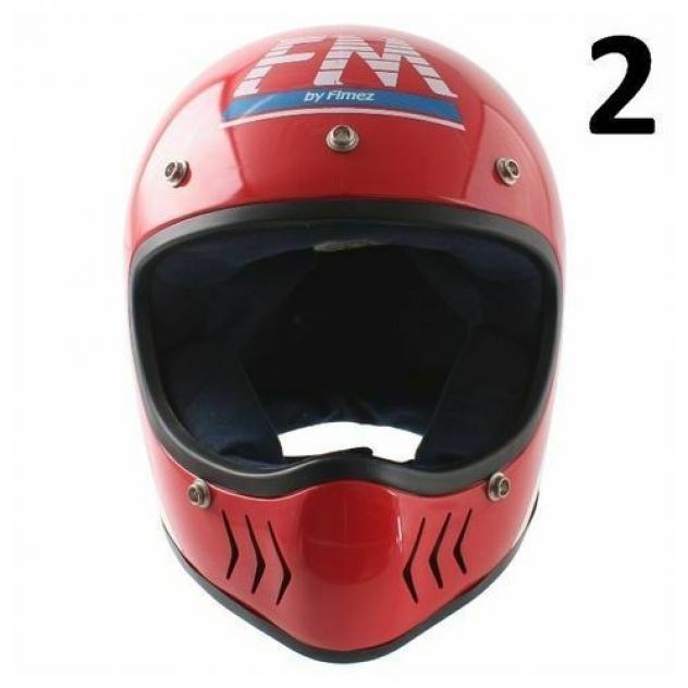 Casco epoca FM Fimez Trophy rosso - Foto 7