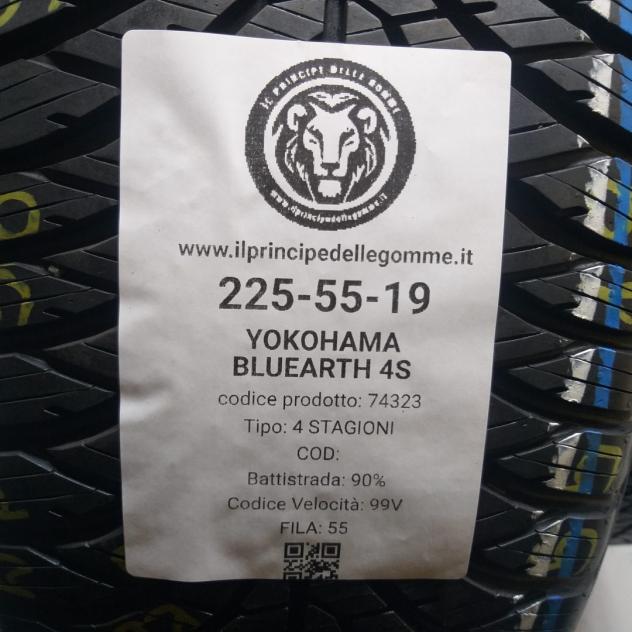 2 GOMME 225 55 19 YOKOHAMA A74323 - Foto 2