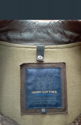 Giacca in pelle Henry Cotton's - Foto 3