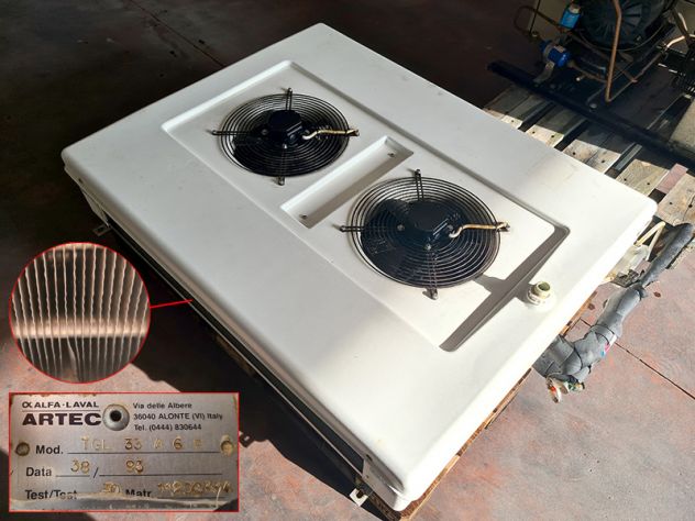 evaporatore con impianto frigo usato - Foto 2