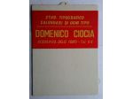 Calendario perpetuo cartonato Tipografia giornaliero anni 50