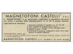 Registratore a cassette Magnetofono castelli S305
