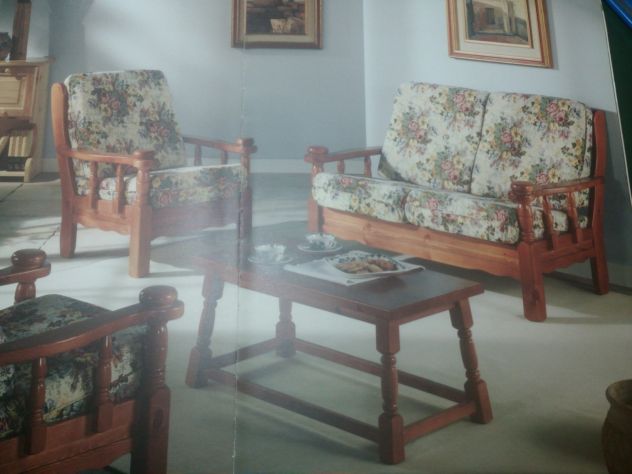 mobili in pino grezzo vintage per abitazioni di montagna b&amp;b - Foto 5