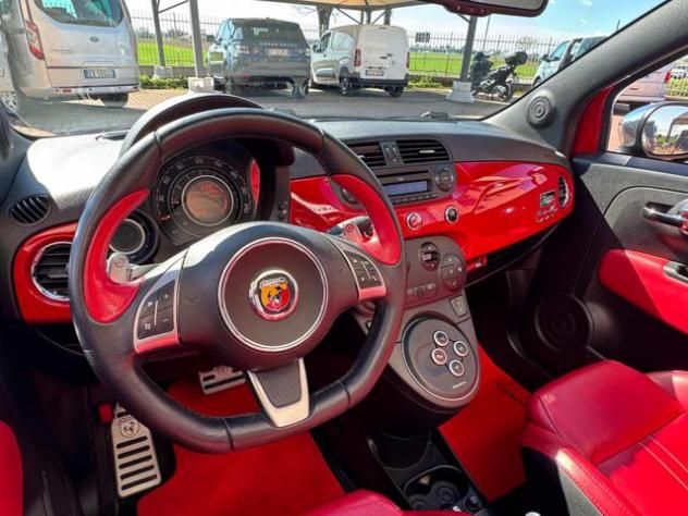 ABARTH 595C C 1.4 Turbo T-Jet MTA PELLE ROSSA rif. 24063198 - Foto 3