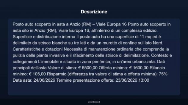 Immobile in asta di 11 m² in vendita a Anzio - Foto 9