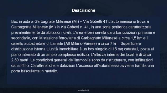Immobile in asta di 15 m² in vendita a Garbagnate Milanese - Foto 8