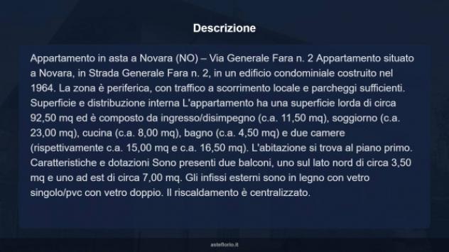 Immobile in asta di 92 m² in vendita a Novara - Foto 7