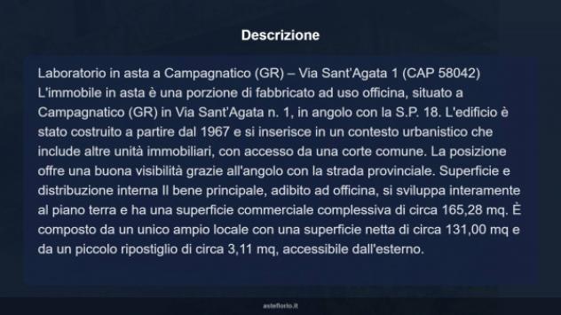 Immobile in asta di 165 m² in vendita a Campagnatico - Foto 9