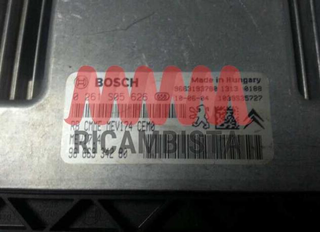 0261S05626 Peugeot 308 1.6 centralina motore Bosch - Foto 2
