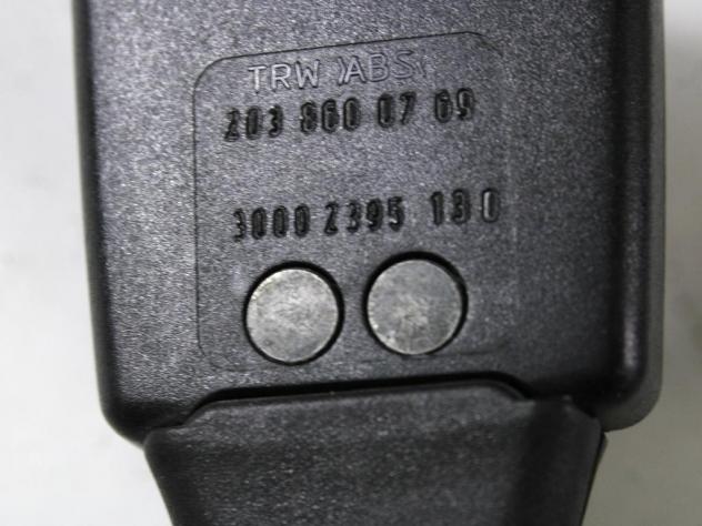 0018209726 KIT AIRBAG MERCEDES CLASSE C C200 W203 2.0 B 120KW AUT 4P (2000) RICAMBIO USATO CON PRETENSIONATORI CINTURE DI SICUREZZA, CENTRALINA AIRBAG - Foto 9