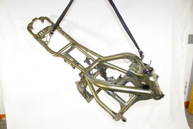 TELAIO CON DOCUMENTI E KIT CHIAVI ACCENSIONE KAWASAKI ER-6N 2005 - 2008 321600268793 211750077 FRAME WITH ECU KEYS KIT DA RETTIFICARE - Foto 4