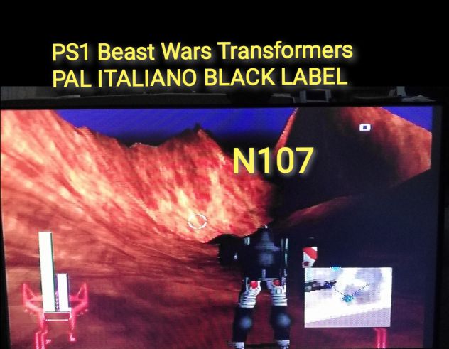 PS1 Beast Wars Transformers PAL ITALIANO BLACK LABEL - Foto 4