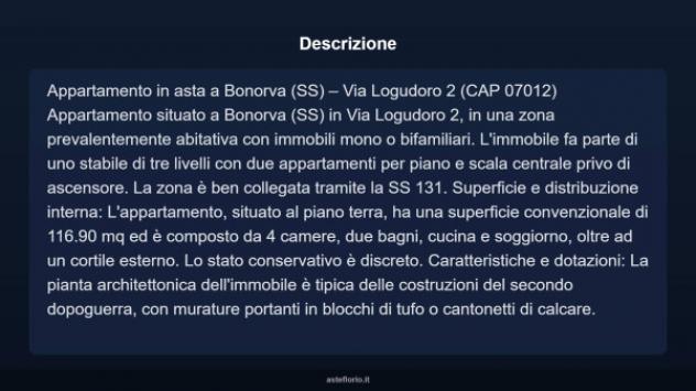 Immobile in asta di 116 m² in vendita a Bonorva - Foto 4