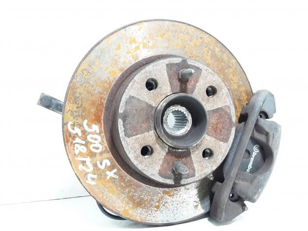 MOZZO RUOTA ANTERIORE DESTRA FIAT 500 Serie 169 A4.000 (0714) - Foto 3