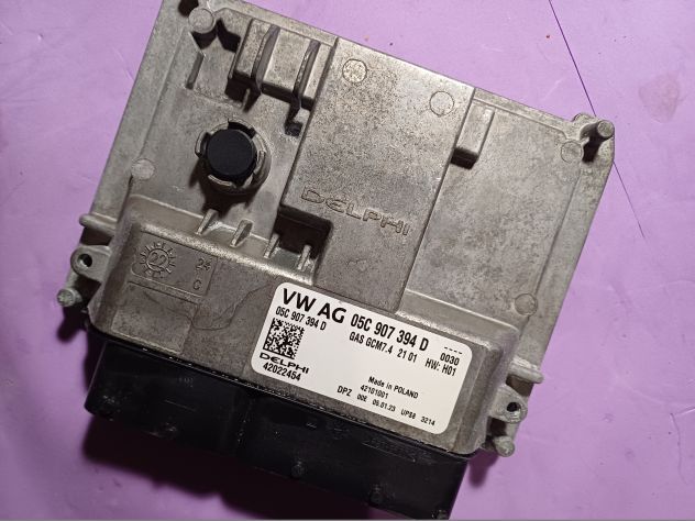 Centralina motore Delphi VW Audi, 05C907394 D, 05C 907 394 D, 42022454, 4210100 - Foto 3