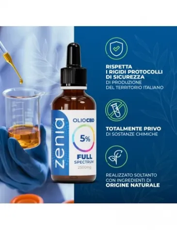 Olio CBD full-spectrum 5% - Foto 9
