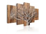 Quadro Albero Grigio 100x50 E 200x100 ARREDALACASA