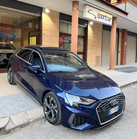 Audi A3 SPB 40 TDI QUATTRO S TRONIC S LINE "TETTO NAVY PELLE B&O 20'
