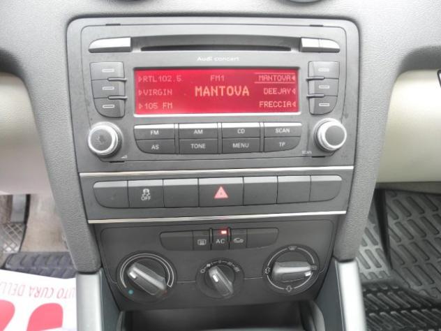 AUDI A3 1.6 TDI 90cv 3p. F.AP. -OK NEOPATENTATI- EURO 5/A rif. 24052033 - Foto 8