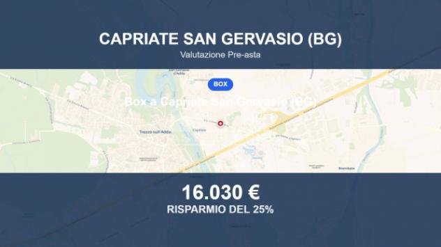 Immobile in asta di 44 m² in vendita a Capriate San Gervasio