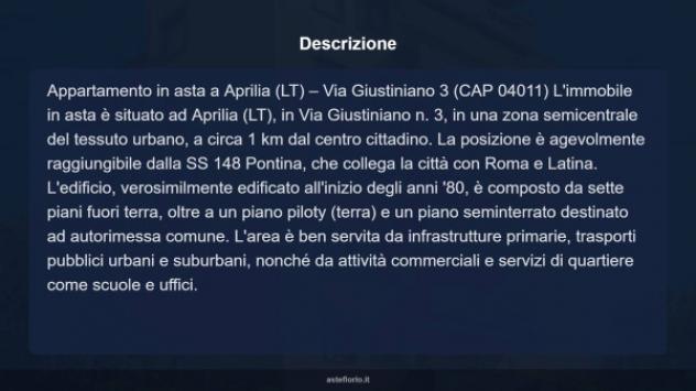 Immobile in asta di 113 m² con più di 5 locali in vendita a Aprilia - Foto 4