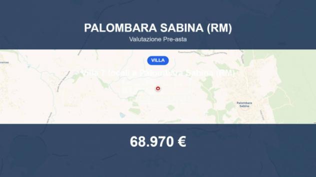 Immobile in asta di 342 m² in vendita a Palombara Sabina